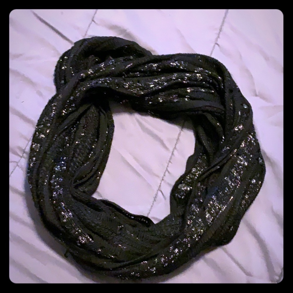 Sparkle infinity scarf